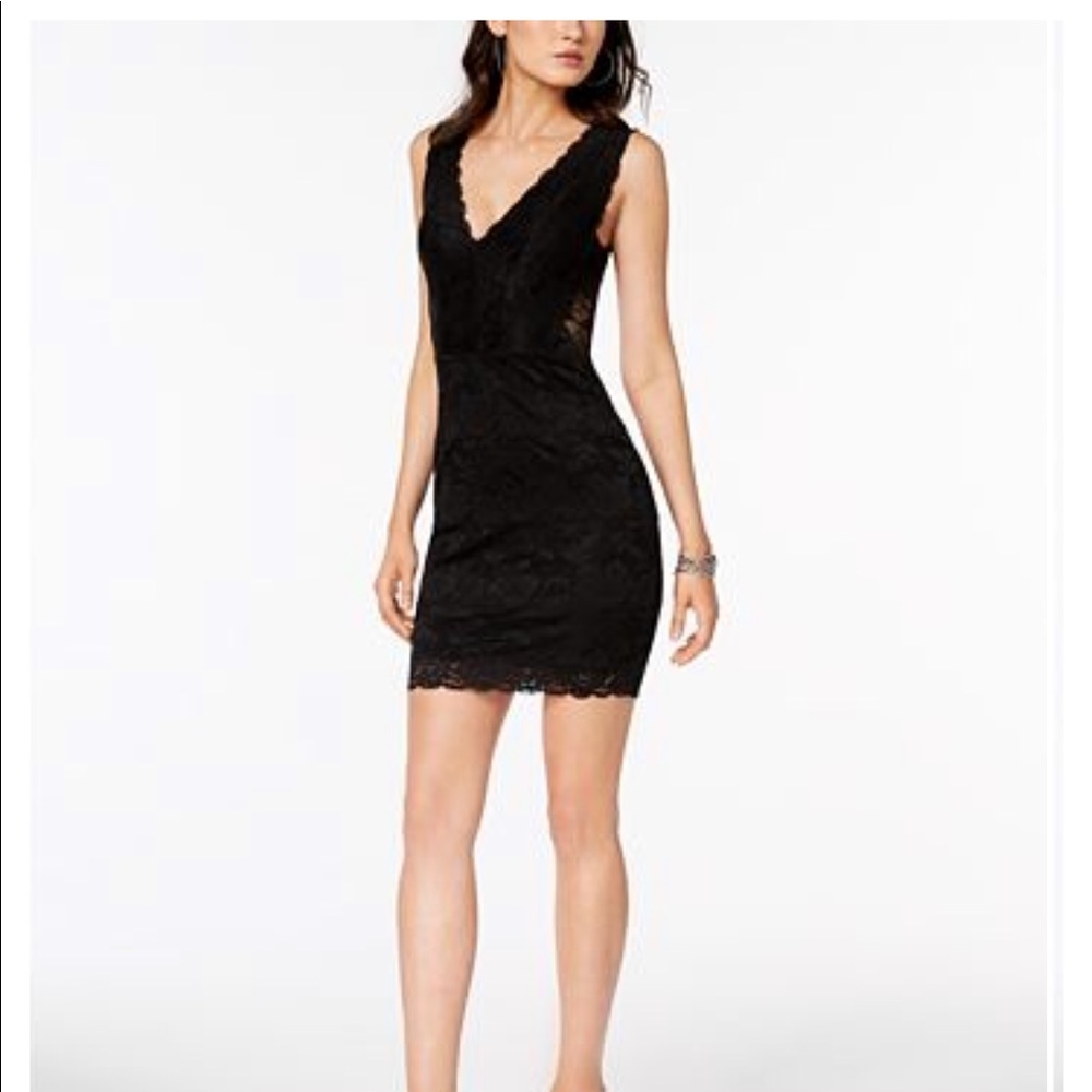 GUESS Katrina Lace Illusion Dress